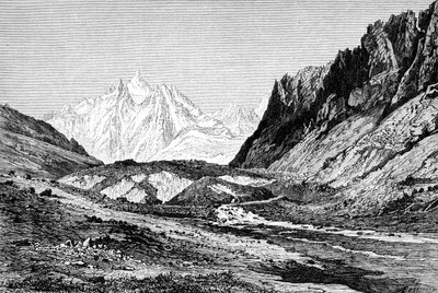 Le glacier Shchurovskiy, Russie, 1895 - Unbekannt