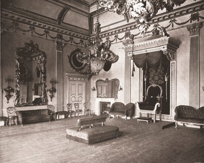 La salle du trône, château de Dublin, Dublin, Irlande, 1894 - Unbekannt