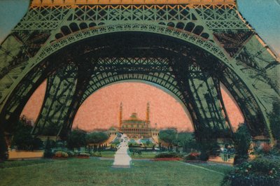 Le Trocadéro vu sous la tour Eiffel, Paris, vers 1920 - Unbekannt