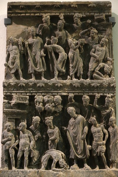 Musée Victoria et Albert. Relief montrant une tentative d