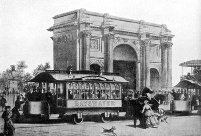 Les premiers tramways à Londres, 1861 - Unbekannt