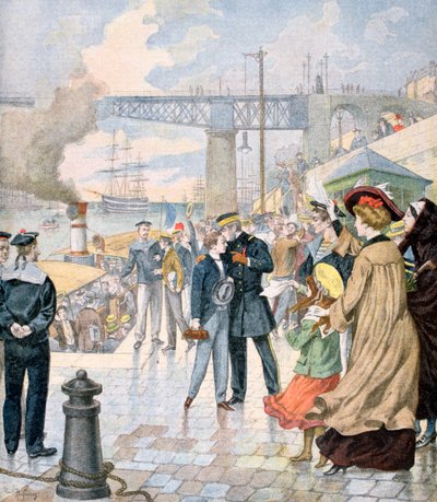 Le retour du navire Borda, et l