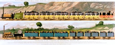 Voyage sur le chemin de fer Liverpool et Manchester, 1831 - Unbekannt
