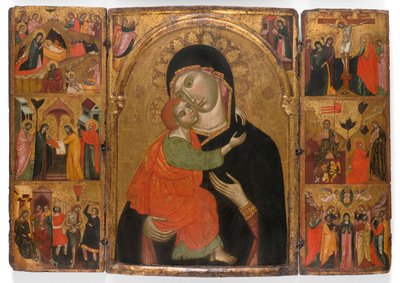 Triptyque de la Vierge et l