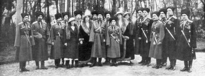 Le tsar Nicolas II de Russie et sa famille avant l