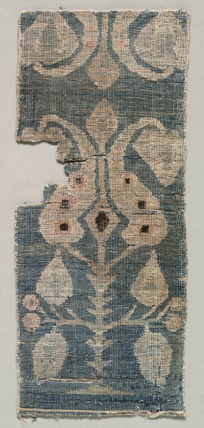 Fragment de tapis à deux faces, 1100s - Unbekannt