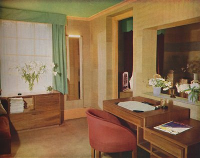 Deux petites pièces converties en chambre et bureau, 1933 - Unbekannt