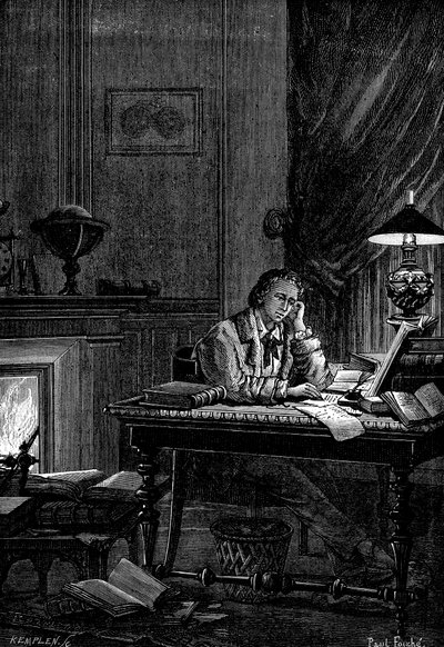 UJJ Leverrier, astronome français calculant la position de la planète Neptune en 1846, 1881 - Unbekannt