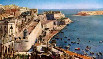 La Valette, Malte, vers 1930 - Unbekannt
