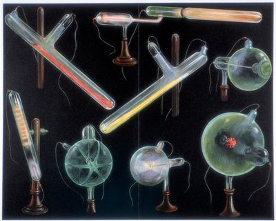 Diverses substances fluorescentes dans des tubes à vide de différentes formes, 1903 - Unbekannt