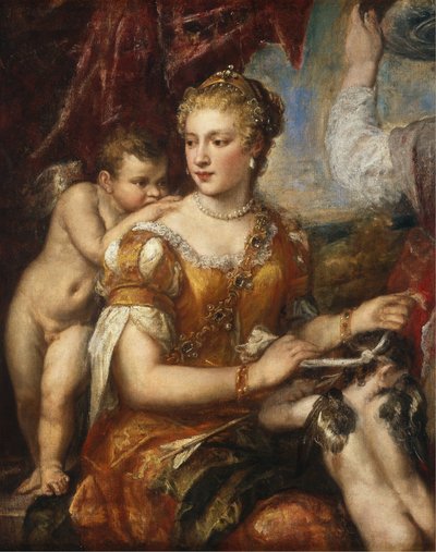 Vénus bandant les yeux de Cupidon - Unbekannt