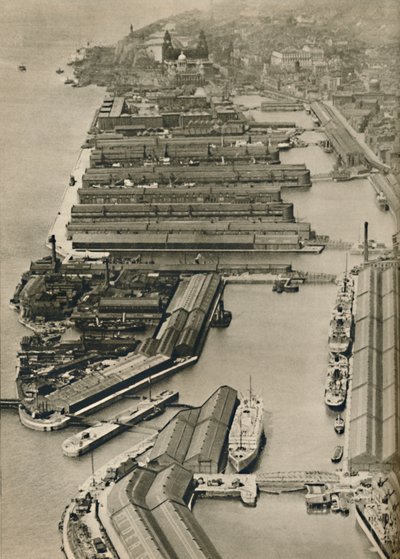 Des navires partent de Liverpool vers des ports du monde entier, depuis la rivière Mersey, 1936 - Unbekannt