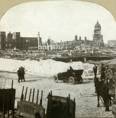 Vue depuis la station de distribution de l