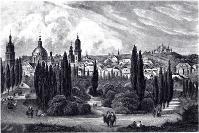Vue de Lemberg, vers 1845 - Unbekannt