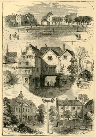 Vues à Highgate, vers 1876 - Unbekannt