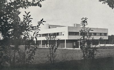 Villa à Poissy, construite en béton armé, 1933 - Unbekannt