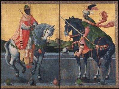 Rois occidentaux à cheval, premier tiers du 17e siècle - Unbekannt