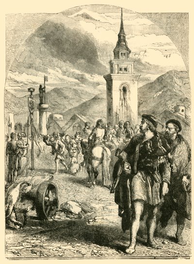 Guillaume Tell sur la place du marché d
