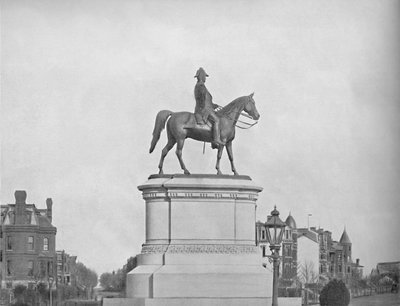 Statue de Winfield Scott, Washington, D.C., vers 1897 - Unbekannt