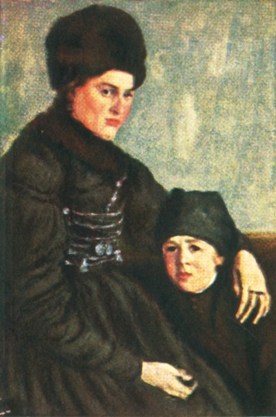 Femme de Dachau avec enfant, vers 1928 - Unbekannt
