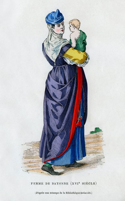 Femme de Bayonne, France, XVIe siècle, 1882-1884 - Unbekannt