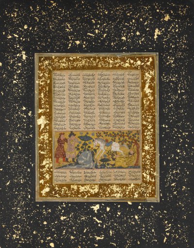 Yazdegird I tué par le cheval d