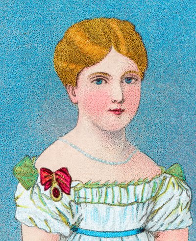 Jeune reine Victoria, alors princesse Alexandrina Victoria de Kent, vers 1829-1902 - Unbekannt