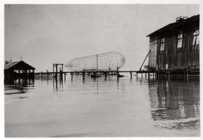 Zeppelin LZ 6 en construction, Allemagne, 1909-1933 - Unbekannt