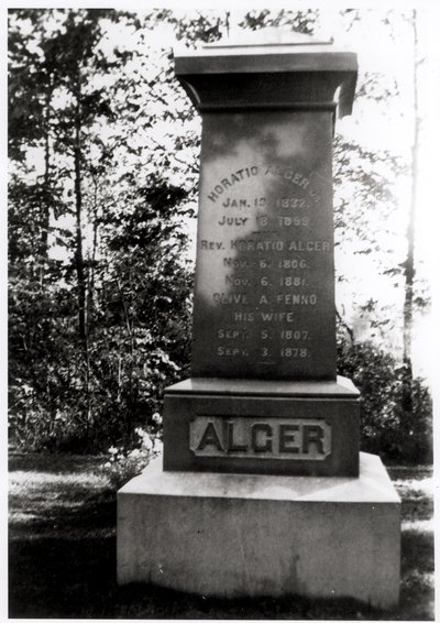 Tombe de Horatio Alger à Natick, Massachusetts - Unbekannt Unbekannt