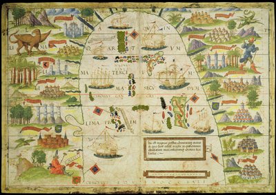 Carte de la mer de Chine, d