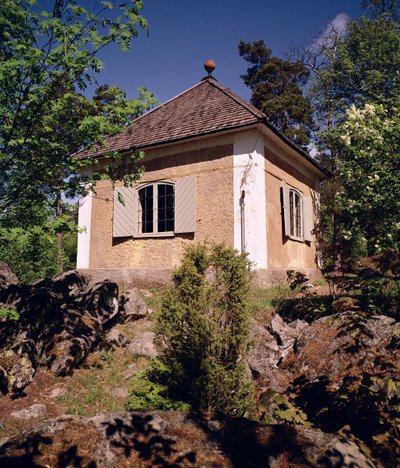 Vue du magasin de spécimens de la maison de Carl Linnaeus, Hammarby, Uppsala, Suède - Unbekannt Unbekannt