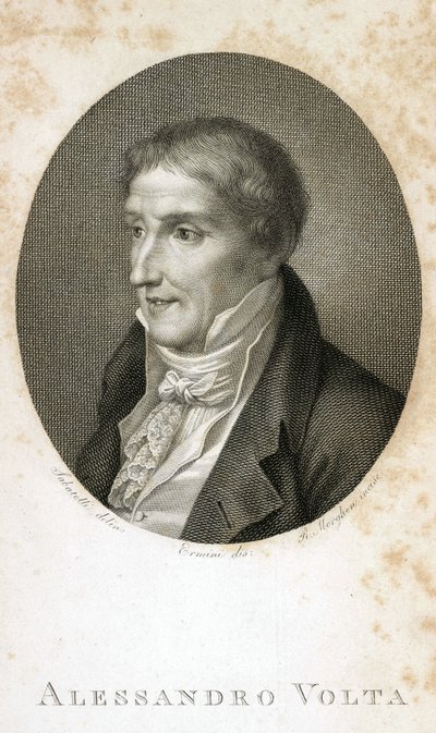 Alessandro Volta (comte Alessandro Giuseppe Anastasio Volta) - Unbekannt