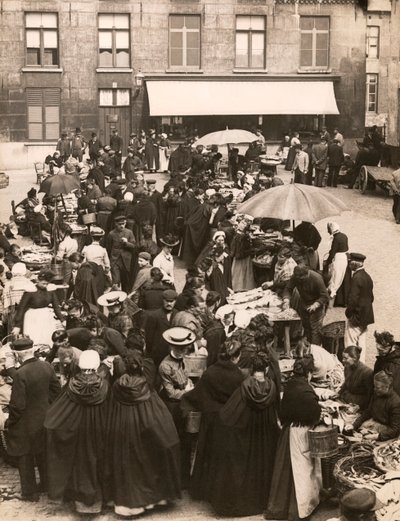 Marché aux poissons belge - Unbekannt