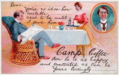 Camp Coffee - publicité, vers 1920 - Unbekannter Künstler