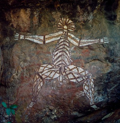 Peinture rupestre, Arnhem Land, Territoire du Nord, Australie, culture aborigène - Benjamin Baud