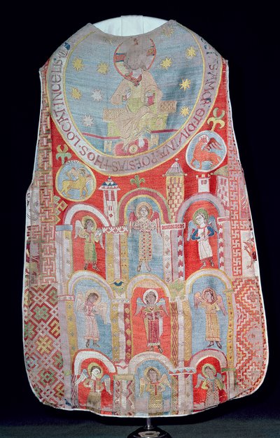 Chasuble du Couvent de Goess, Styrie, partie du célèbre ensemble pontifical, le 