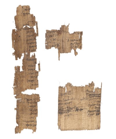 Collection de fragments de papyrus grecs et coptes, 2e au 4e siècle - Unbekannt