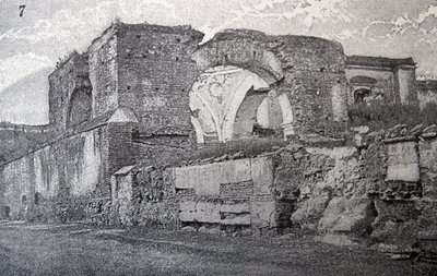 Ruines coloniales au Guatemala - Unbekannter Künstler