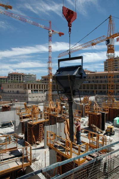 Chantier des nouveaux quartiers d