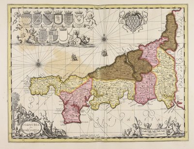 Cornubia sive Cornwallia - Unbekannter Künstler