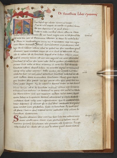 De senectute par Marcus Tullius Cicero - Unbekannter Künstler