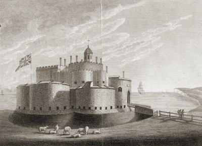 Château de Deal (gravure) - Unbekannter Künstler
