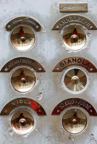 Bouton de sonnette, Venise, Italie - Unbekannt