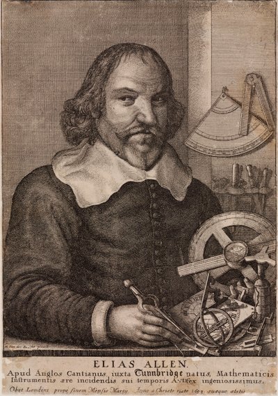 Elias Allen, mathématicien et fabricant d
