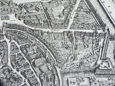 Francfort Judengasse 1628 - Unbekannter Künstler