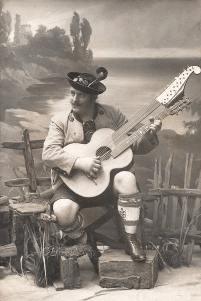 Gustav Rechl, Allemagne 1908 (photo n/b) - Unbekannter Künstler