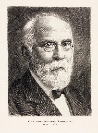 Hendrik Antoon Lorentz, physicien mathématicien néerlandais, vers 1910 - Unbekannt