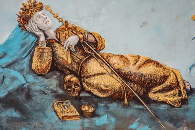 Sainte Rosalie par Igor Scalisi Palminteri. Ballaro. Palerme - Benjamin Baud