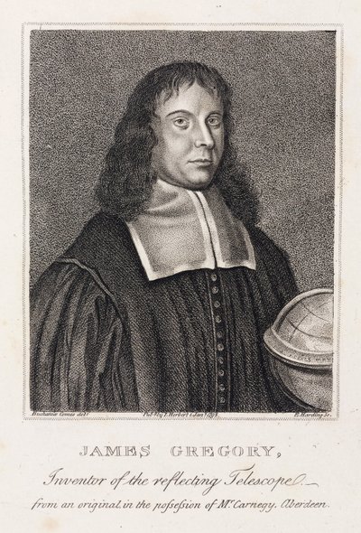 James Gregory, mathématicien écossais, vers 1670 - Unbekannt