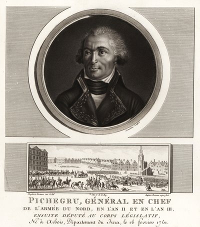 Jean Charles Pichegru, général révolutionnaire en chef de l